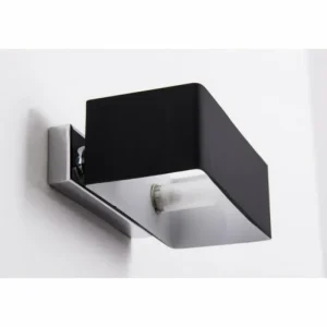 Luminaires Ideallux Applique murale Ideallux BOX AP2 Noir, 2 lumières* Lampes En Verre