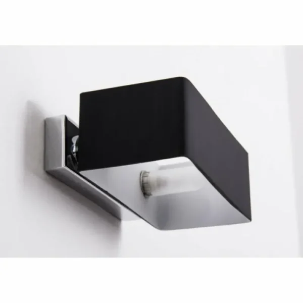 Luminaires Ideallux Applique murale Ideallux BOX AP2 Noir, 2 lumières* Lampes En Verre