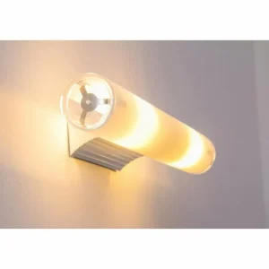 Luminaires Ideallux Applique murale Ideallux CAMERINO AP2 Aluminium, 2 lumières* Lampes En Verre