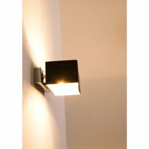 Luminaires Ideallux Applique murale Ideallux BOX AP2 Noir, 2 lumières* Lampes En Verre