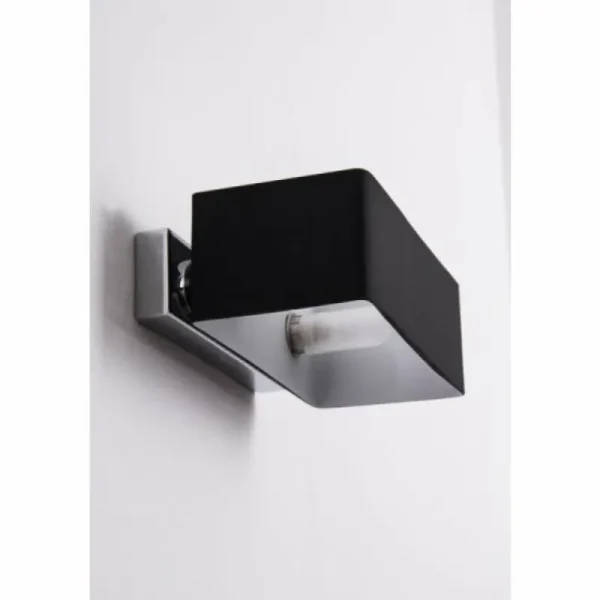 Luminaires Ideallux Applique murale Ideallux BOX AP2 Noir, 2 lumières* Lampes En Verre