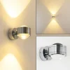 hofstein Applique murale INDORE LED Chrome, 2 lumières* Lampes Modernes