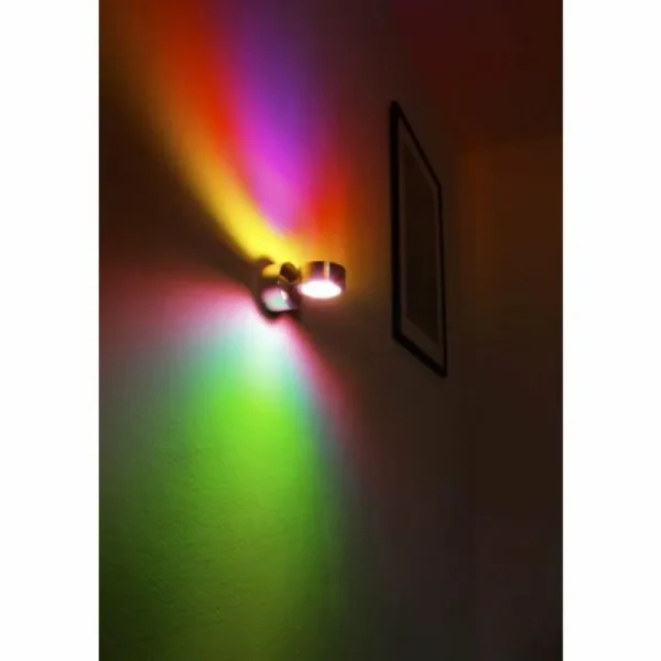 hofstein Applique murale Indore LED Aluminium, 2 lumières* Lampes Modernes