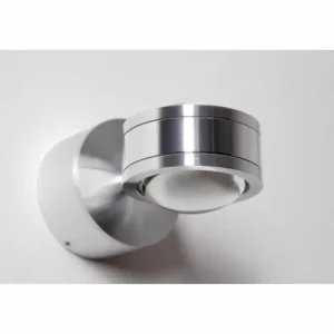 hofstein Applique murale Indore LED Aluminium, 2 lumières* Lampes En Verre