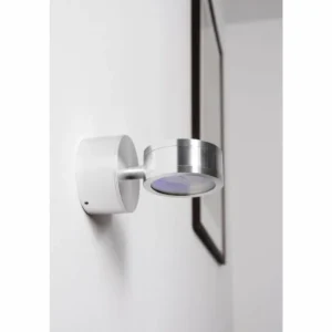 hofstein Applique murale Indore LED Aluminium, 2 lumières* Lampes En Verre