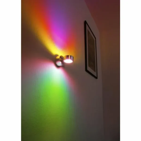 hofstein Applique murale Indore LED Aluminium, 2 lumières* Lampes Modernes