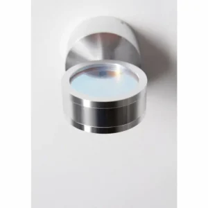 hofstein Applique murale Indore LED Aluminium, 2 lumières* Lampes En Verre