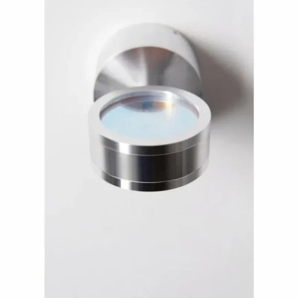hofstein Applique murale Indore LED Aluminium, 2 lumières* Lampes En Verre