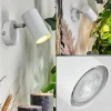 hofstein Applique murale Javel Chrome, Blanc, 1 lumière* Lampes Modernes