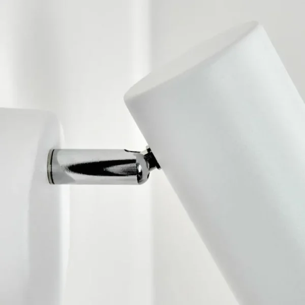 hofstein Applique murale Javel Chrome, Blanc, 1 lumière* Lampes Modernes