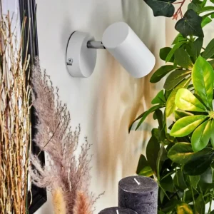 hofstein Applique murale Javel Chrome, Blanc, 1 lumière* Lampes Modernes