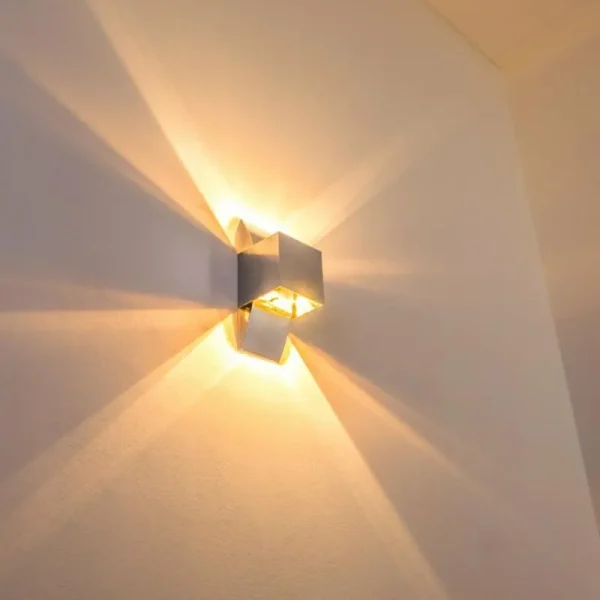 hofstein Applique murale Kapstadt Chrome, 1 lumière* Lampes Modernes