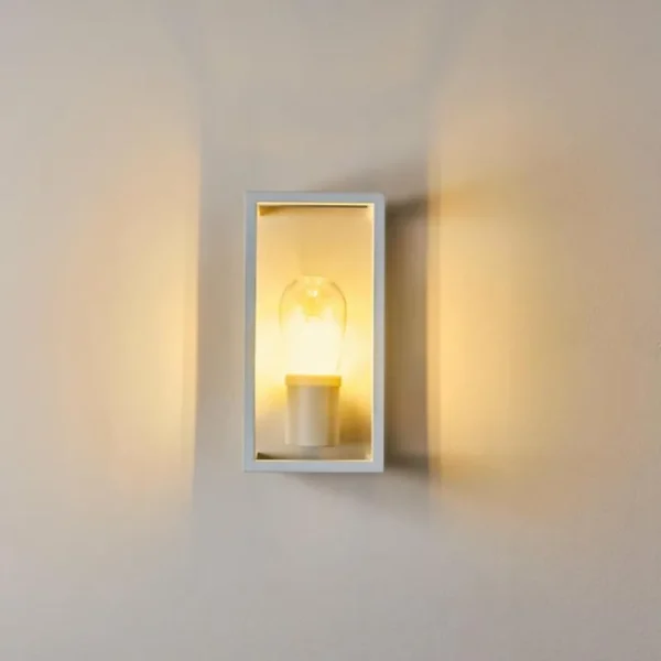 hofstein Applique murale Karlsborg Blanc, 1 lumière* Lampes En Verre