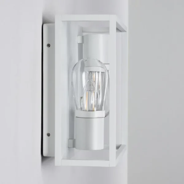 hofstein Applique murale Karlsborg Blanc, 2 lumières* Lampes En Verre