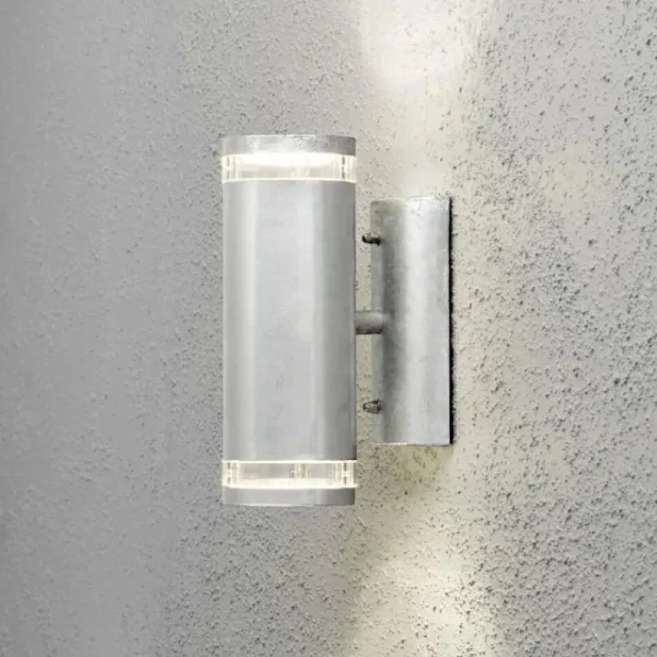 hofstein Applique murale Konstsmide Modena Zingué, 2 lumières* Lampes Modernes