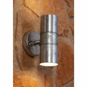 Luminaires Konstsmide Applique murale Konstsmide MODENA Gris, 2 lumières* Lampes En Verre