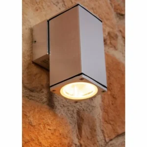 Luminaires Konstsmide Applique murale Konstsmide MONZA Argenté, 2 lumières* Lampes En Verre