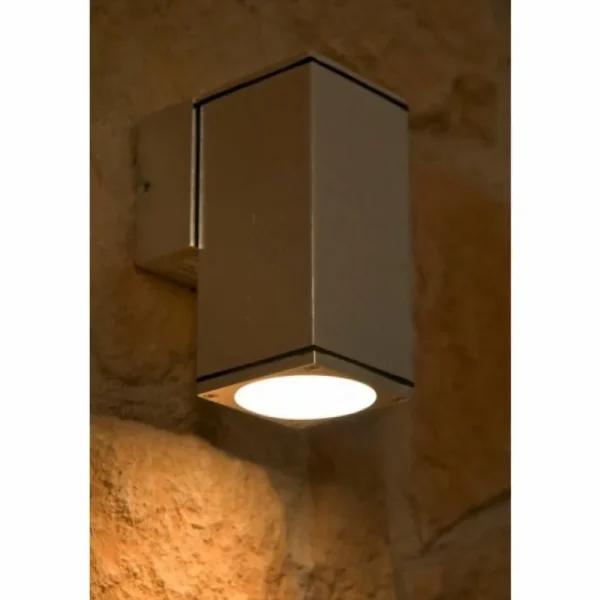 Luminaires Konstsmide Applique murale Konstsmide MONZA Argenté, 2 lumières* Lampes En Verre