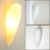 hofstein Applique murale Kubbe Blanc, 1 lumière* Lampes En Verre