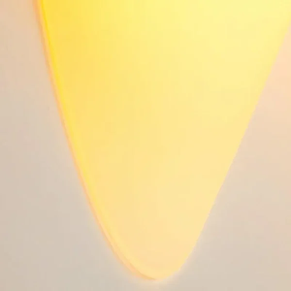 hofstein Applique murale Kubbe Blanc, 1 lumière* Lampes En Verre