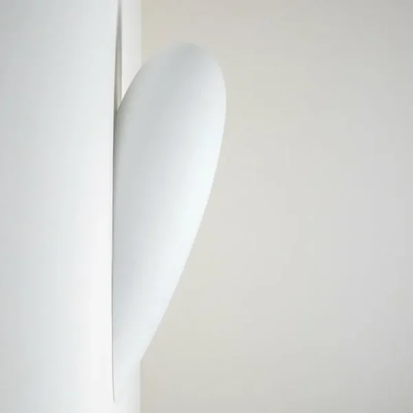 hofstein Applique murale Kubbe Blanc, 1 lumière* Lampes En Verre