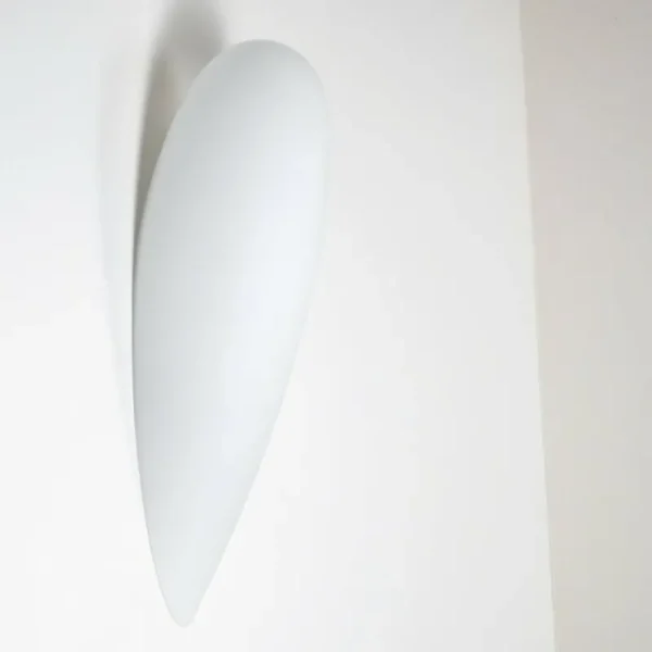 hofstein Applique murale Kubbe Blanc, 1 lumière* Lampes En Verre