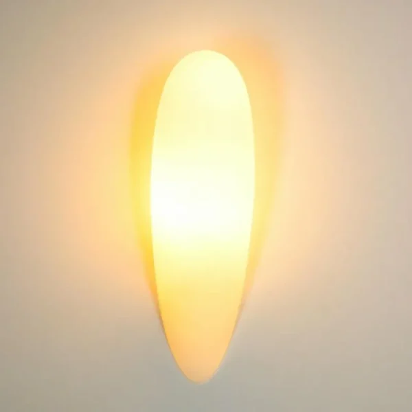 hofstein Applique murale Kubbe Blanc, 1 lumière* Lampes En Verre