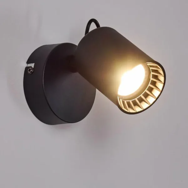 hofstein Applique murale Kullaberg Noir, 1 lumière* Lampes Modernes