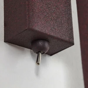 hofstein Applique murale Kundi Rouille, 1 lumière* Lampes En Verre