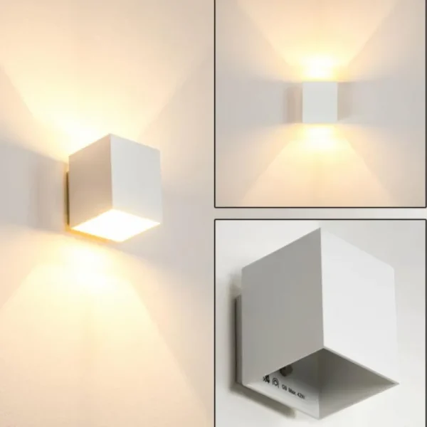 hofstein Applique murale Laforsen Blanc, 1 lumière* Lampes Modernes