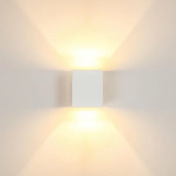 hofstein Applique murale Laforsen Blanc, 1 lumière* Lampes Modernes
