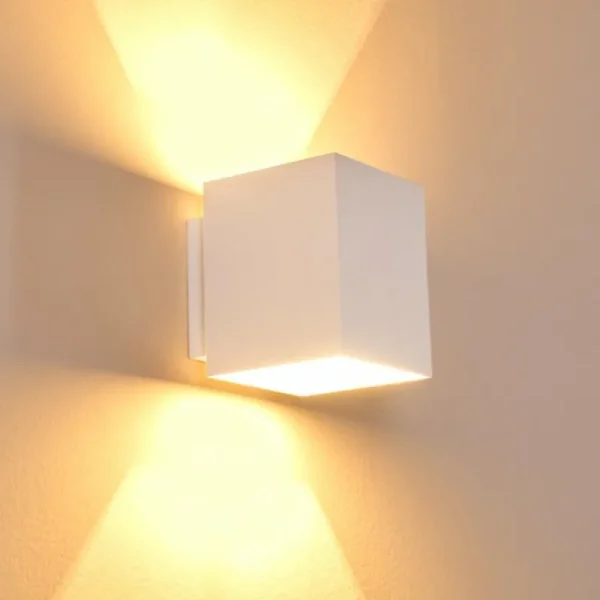 hofstein Applique murale Laforsen Blanc, 1 lumière* Lampes Modernes