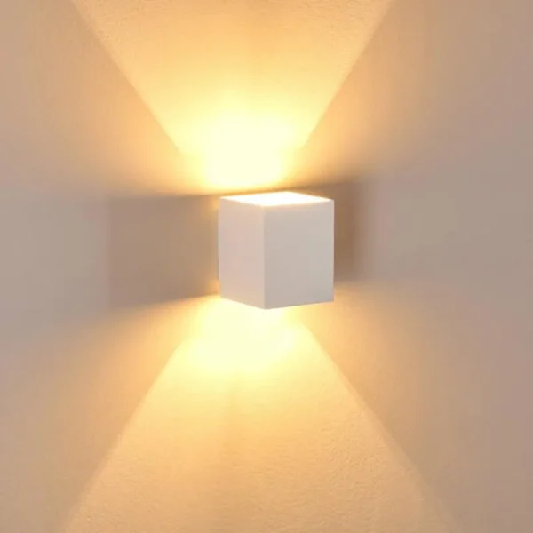 hofstein Applique murale Laforsen Blanc, 1 lumière* Lampes Modernes
