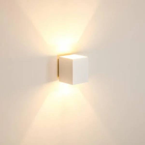 hofstein Applique murale Laforsen Blanc, 1 lumière* Lampes Modernes