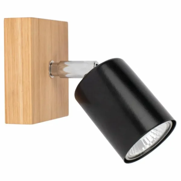 hofstein Applique murale Languileo Bois clair, 1 lumière* Lampes Modernes