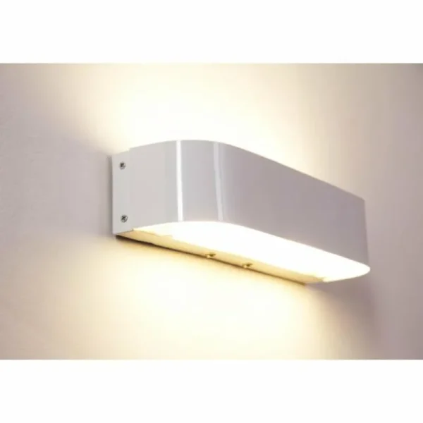 Luminaires Trio Applique murale LED Trio Blanc, 2 lumières* Lampes En Verre