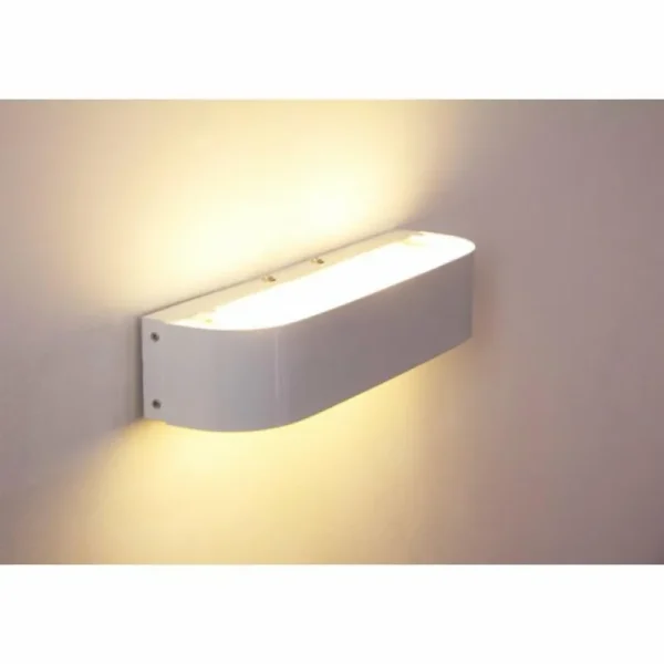 Luminaires Trio Applique murale LED Trio Blanc, 2 lumières* Lampes En Verre