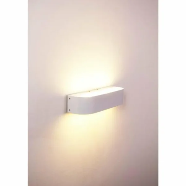 Luminaires Trio Applique murale LED Trio Blanc, 2 lumières* Lampes En Verre