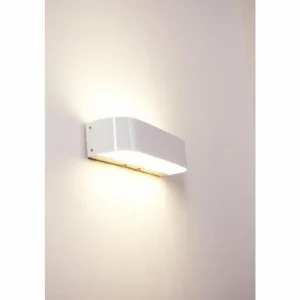 Luminaires Trio Applique murale LED Trio Blanc, 2 lumières* Lampes En Verre