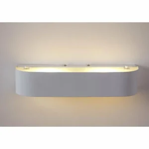 Luminaires Trio Applique murale LED Trio Blanc, 2 lumières* Lampes En Verre