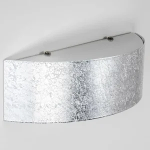 hofstein Applique murale Lesina L Argenté, 2 lumières* Lampes En Verre
