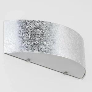 hofstein Applique murale Lesina L Argenté, 2 lumières* Lampes En Verre
