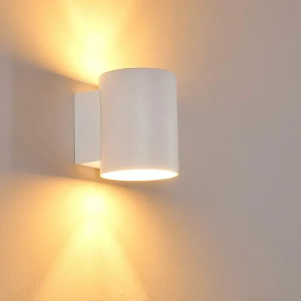 hofstein Applique murale Letsbo Blanc, 1 lumière* Lampes Modernes