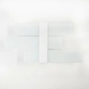 hofstein Applique murale Lovikka Blanc, 1 lumière* Lampes En Verre