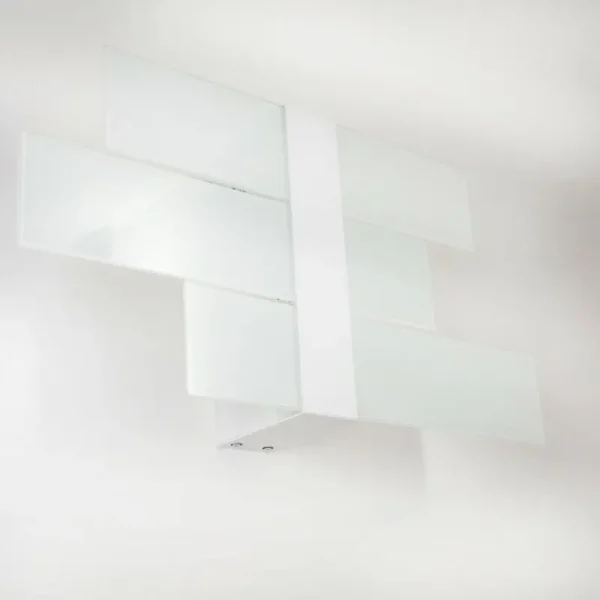 hofstein Applique murale Lovikka Blanc, 1 lumière* Lampes En Verre