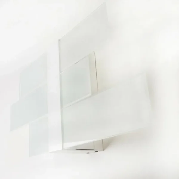 hofstein Applique murale Lovikka Blanc, 1 lumière* Lampes En Verre