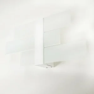 hofstein Applique murale Lovikka Blanc, 1 lumière* Lampes En Verre