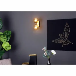 Luce Design Applique murale NEPTUN Laiton, 2 lumières* Lampes En Verre