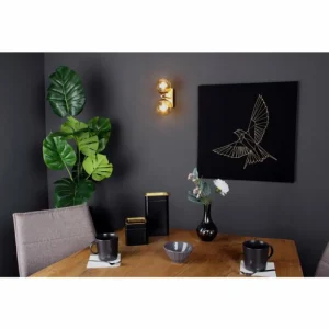 Luce Design Applique murale NEPTUN Laiton, 2 lumières* Lampes En Verre