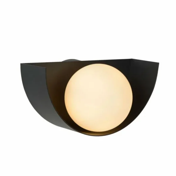 Luminaires Lucide Applique murale Lucide BENNI Noir, 1 lumière* Lampes En Verre